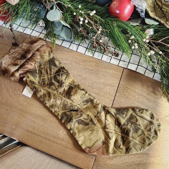 Camo Holiday Stocking Gerson International