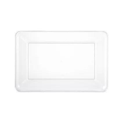 Clear Rectangle Serving Tray Amscan