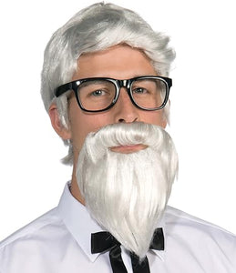 Southern Colonel Sanders Wig and Beard