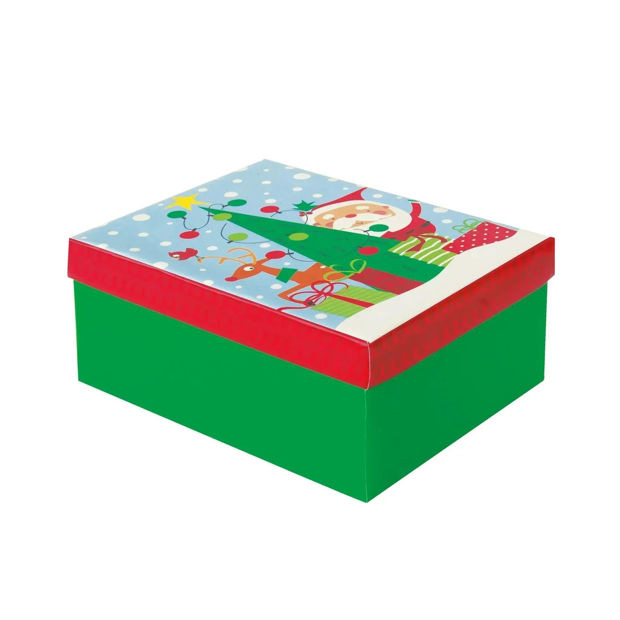 Colorful Santa Box - USA Party Store
