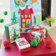 Colorful Santa Gift Box