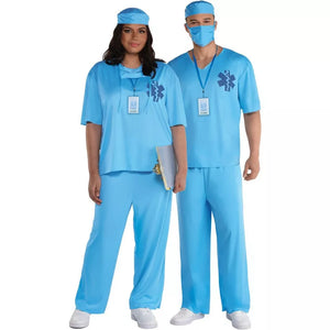 Doctor / Nurse Scrubs Adult Costume