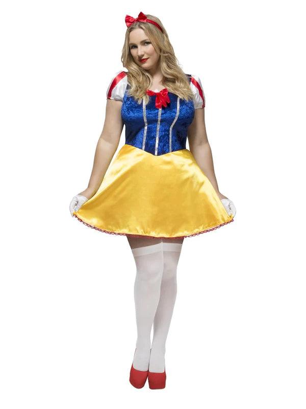 Fever Curves Fairytale Costume Snow White Adult Costume Smiffy's