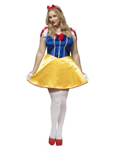 Fever Curves Fairytale Costume Snow White Adult Costume