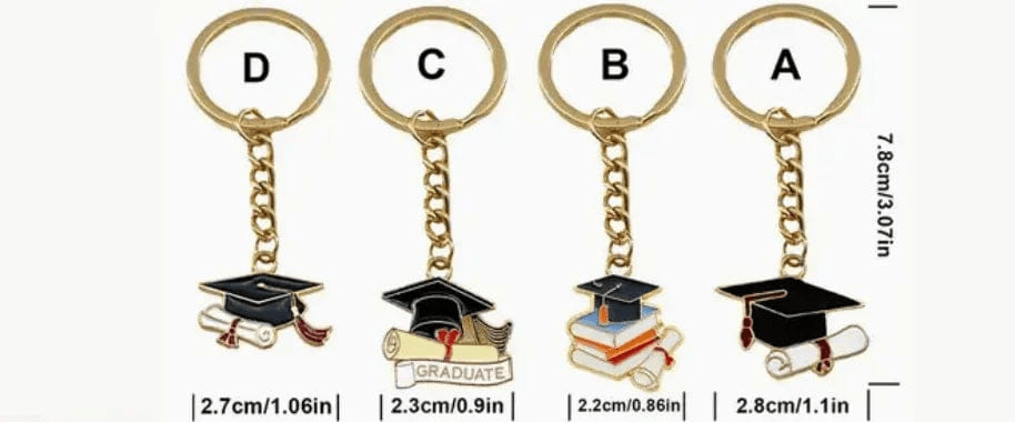 Graduation Keychain - USA Party Store