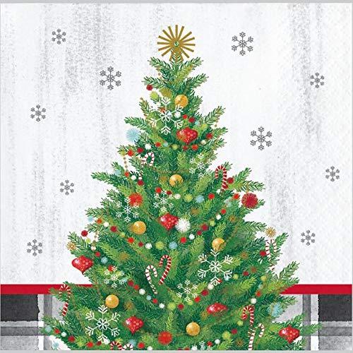 Holiday Tree Drink Napkins Creative Converting