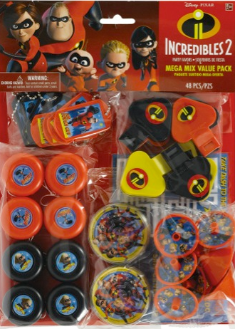 Incredibles 2 Mega Mix Value Pack