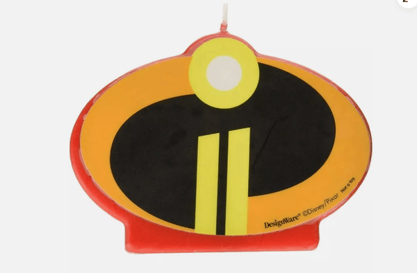 Incredibles 2 Birthday Candle Amscan