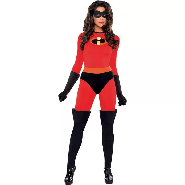 Disney PIXAR's the Incredibles Mrs. Incredible Deluxe Adult Costume Amscan