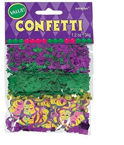 Mardi Gras Confetti Amscan