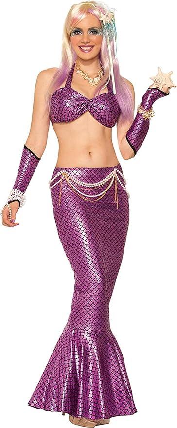 Purple Woman's Mermaid Skirt Forum Novelties