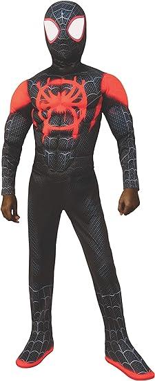 Marvel's Spider-Man Into the Spider-verse Miles Morales Child muscle costume Rubies