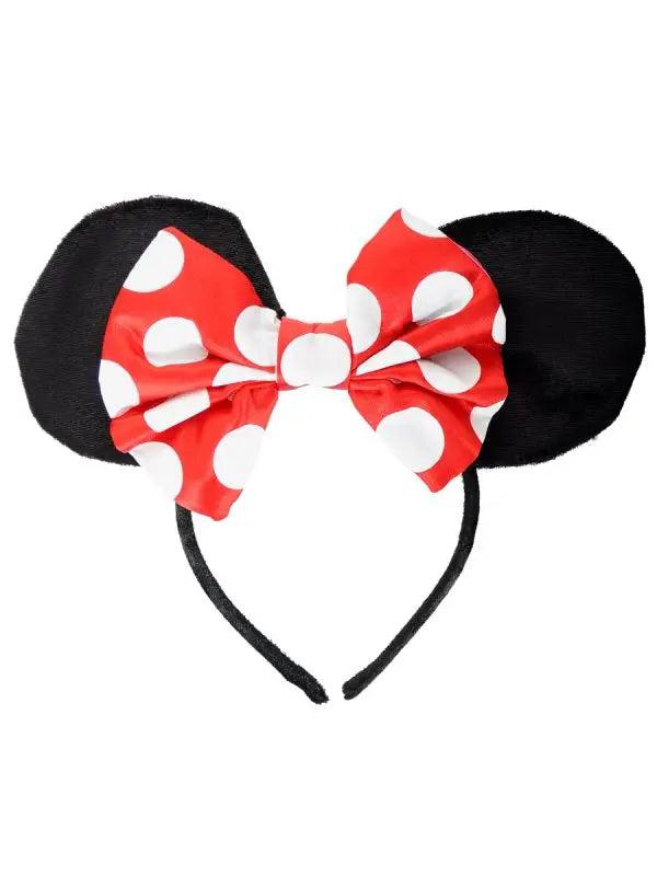 Disney Junior's Minnie Mouse Reversible Bow Ear child Headband Disguise