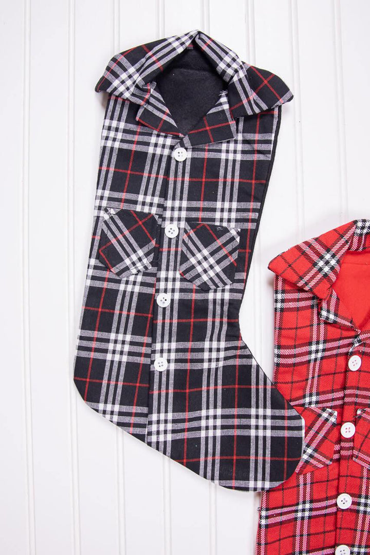 Plaid Lumberjack Shirt Stocking Gerson International