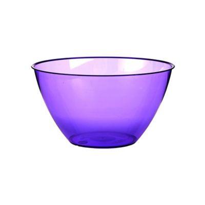 Purple Transparent Serving Bowls Amscan