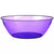 Purple Transparent Serving Bowls