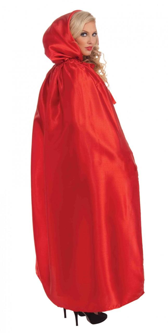 Fancy RED Masquerade Cape for adults Forum Novelties