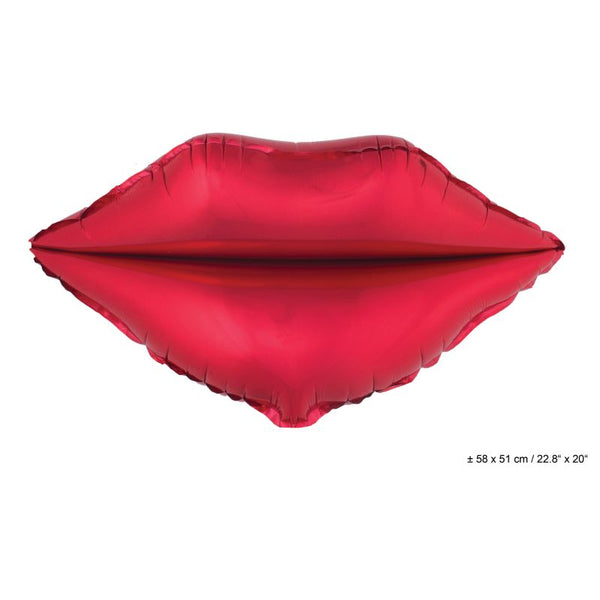 23' Red balloon lip Funny Fashion Balloons