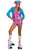 Roller Skate Girl Adult costume