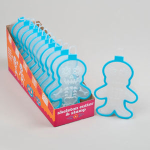 Colorful skeleton cookie cutter