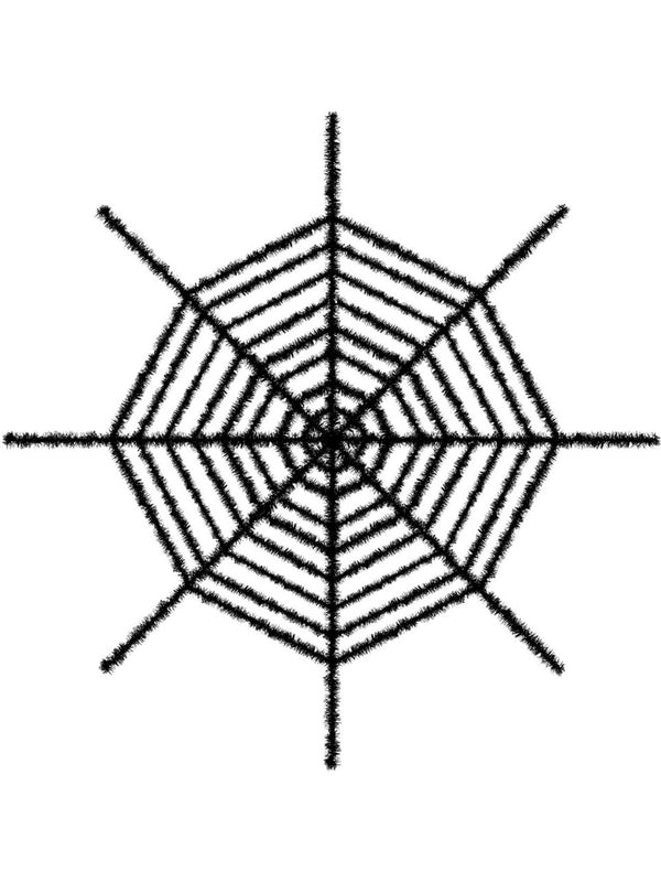 Giant Black Spider web Black Beistle