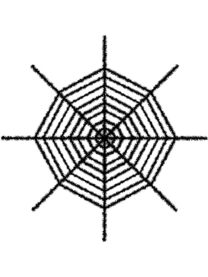 Giant Black Spider web Black Beistle