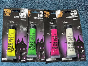 Spook Zone Glow in the Dark Face Paint
