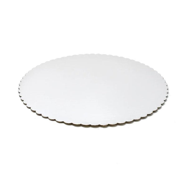 12 in. Scalloped Round Cake Base USA Party Store