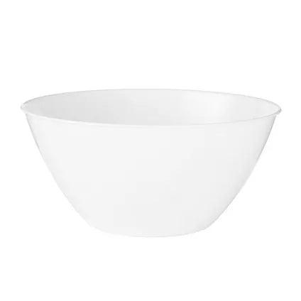 White serving bowls Amscan