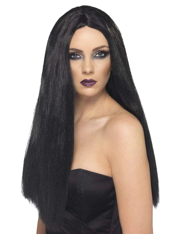 Witch Wig, black