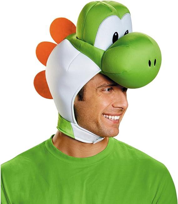 Nintendo's Mario Bros Yoshi Adult Headpiece Disguise