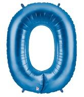 34" Large Foil Number Balloon (Blue) USA Party Store