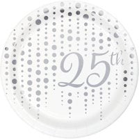 25th Anniversary Plate 7"