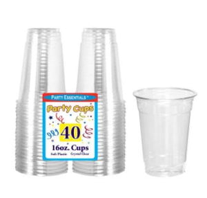 Clear 16oz Cups 40Ct