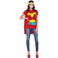 Adult Supergirl T-Shirt Costume - USA Party Store