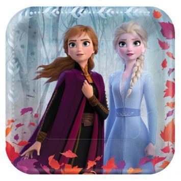 ©Disney Frozen 2 9" Metallic Square Plate