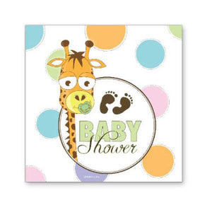 Baby Shower Beverage Napkin - 16 Count - USA Party Store