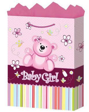 Medium Baby Girl Gift Bags USA Party Store