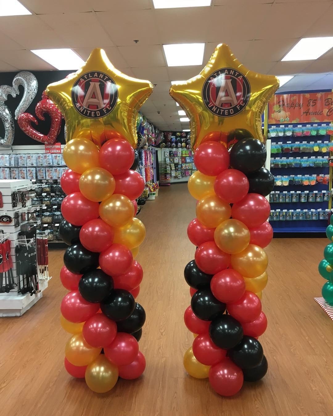 Spiral Balloon Columns Set of 2 *** Pick-up or Delivery only ***