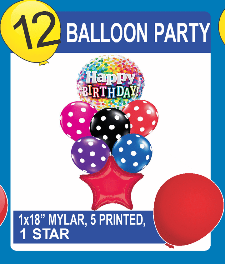 Balloon Bouquet Package - Balloon Party USA Party Store