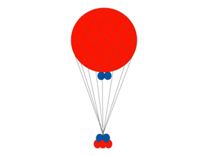Hot Air Balloon Centerpiece  *** Pick-up or Delivery only *** - USA Party Store