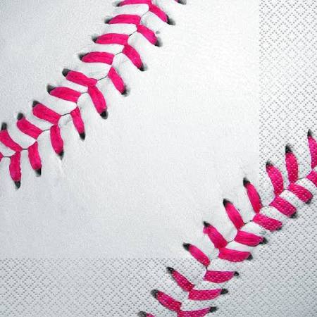 Baseball Lunch Napkins Unique