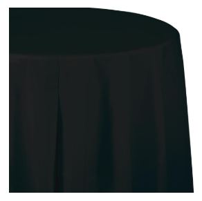 Plastic Round Table Cover - USA Party Store