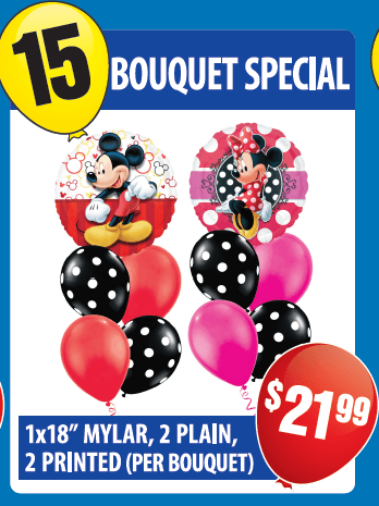 Balloon Bouquet Packages - Bouquet Special USA Party Store