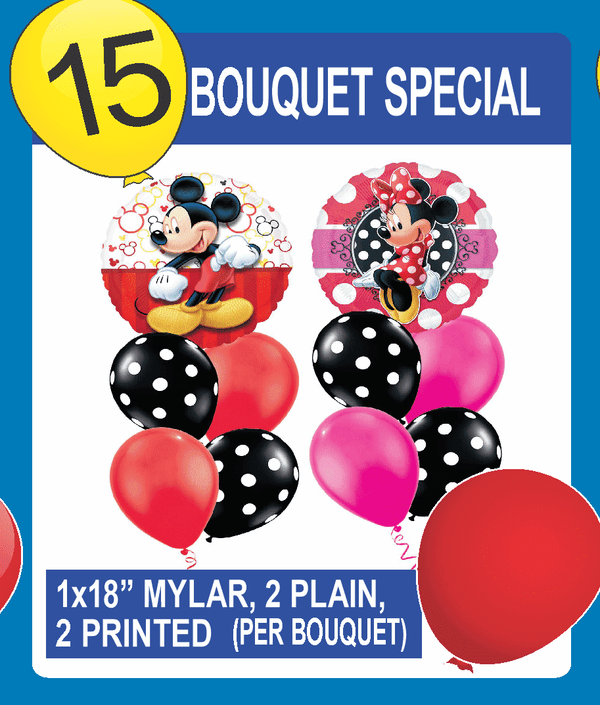 Balloon Bouquet Package - Bouquet Special USA Party Store