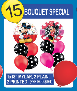 Balloon Bouquet Package - Bouquet Special
