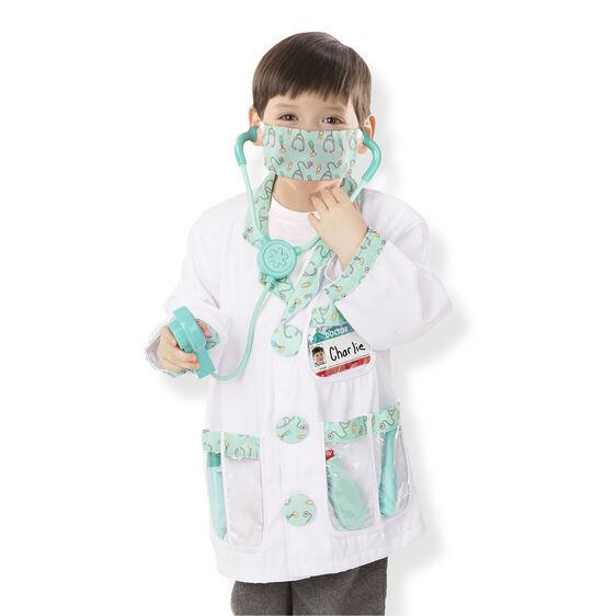 Doctor Role Play Costume Set ages 3-6 Yrs - USA Party Store