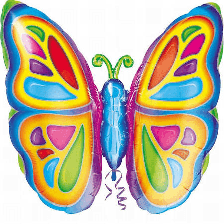 Bright Butterfly Balloon USA Party Store