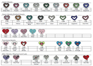 Charms - Hearts - USA Party Store