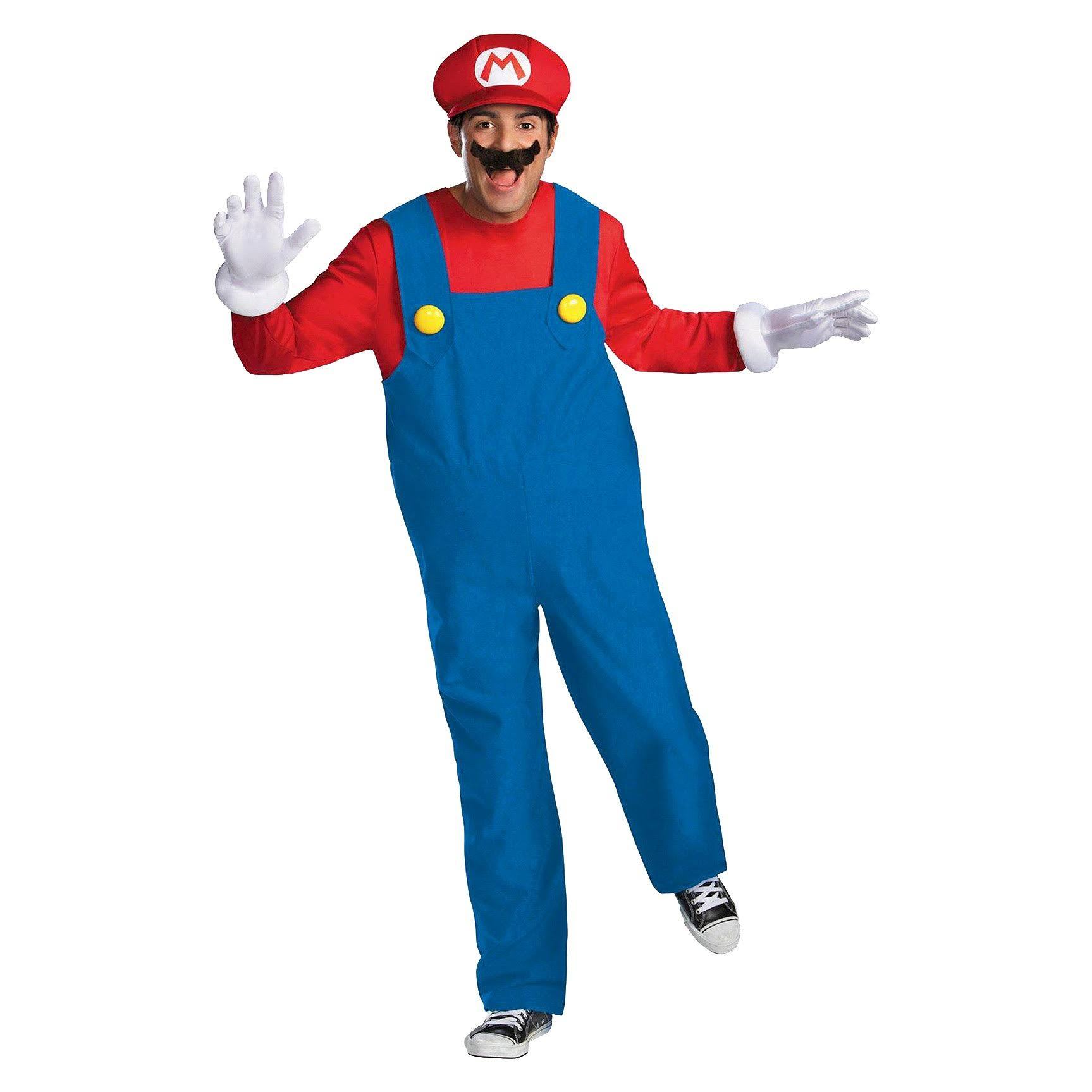 Kids Super Mario Bros Mario Costume